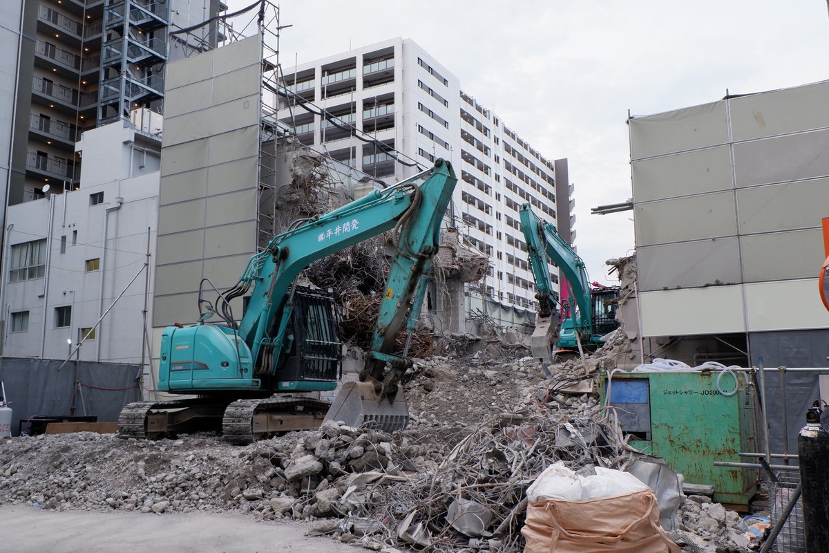老朽建物の解体工事 Before